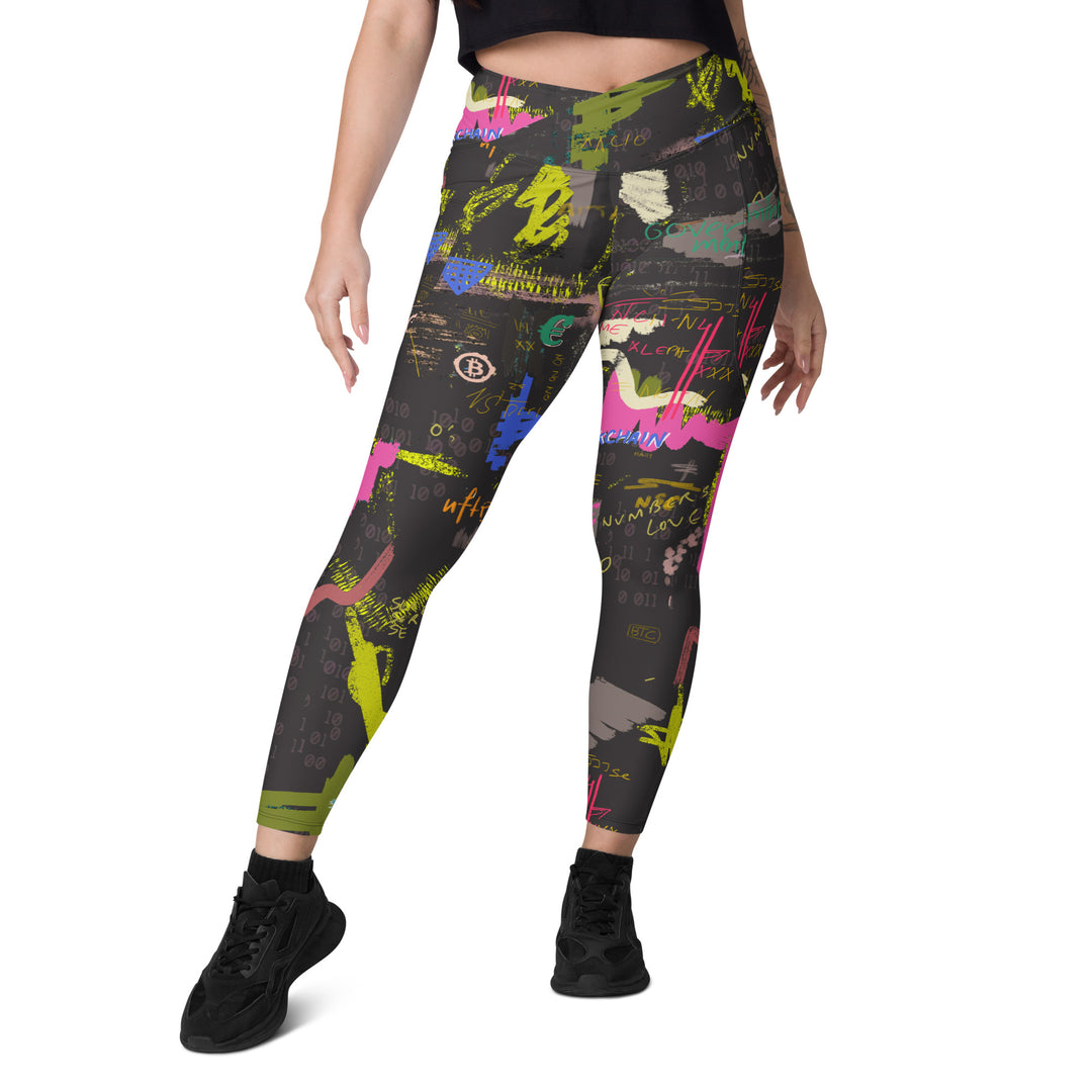Dollar Crossover leggings with pockets – SoWhat