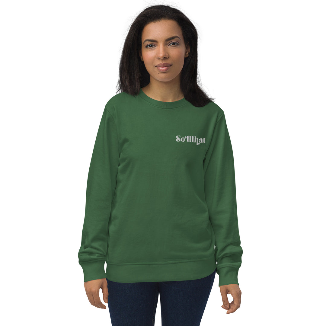 So What Unisex organic sweatshirt