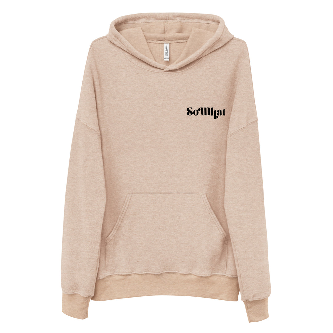 SoWhat Unisex Sueded Fleece Hoodie